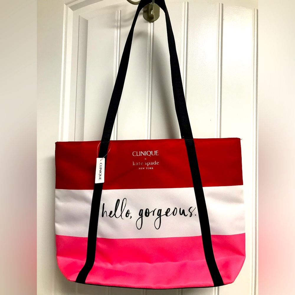 Clinique x Kate Spade New York Collaboration Tote Bag